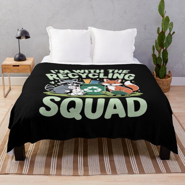 Item preview, Im with the Recycling Squad Sustainable Living designed and sold by CultureSpec.