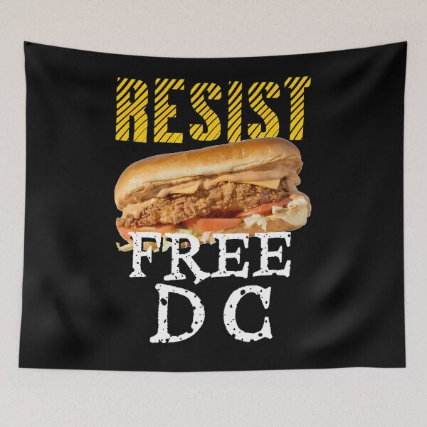 Item preview, Resiste el humor político. Meme del sándwich americano de Washington D.C. designed and sold by VictoriaVilleno.