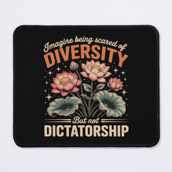 Item preview, Imagine Being Scared Of Diversity Floral designed and sold by CultureSpec.