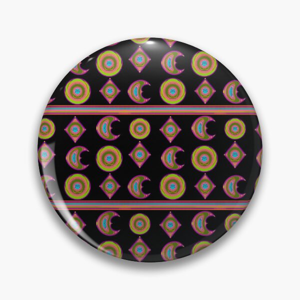 Item preview, Moon Circle Diamond with Stripes  designed and sold by JaygiesDesign.