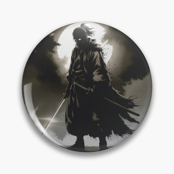 Artikelvorschau, Samurai, Schatten, Samurai-Kunst, Krieger, Japan, japanische Kultur, Shinobi, Kampfkunst, Samurai-Silhouette, Samurai-Schatten, dunkle Ästhetik, Ninja, Katana, Anime-Stil, Kriegergeist entworfen und verkauft von Artdesign17.