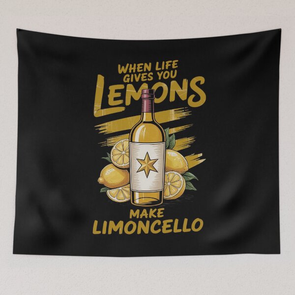 Item preview, When Life Gives You Lemons Make Limoncello Italy Amalfi  designed and sold by MaryoKing.