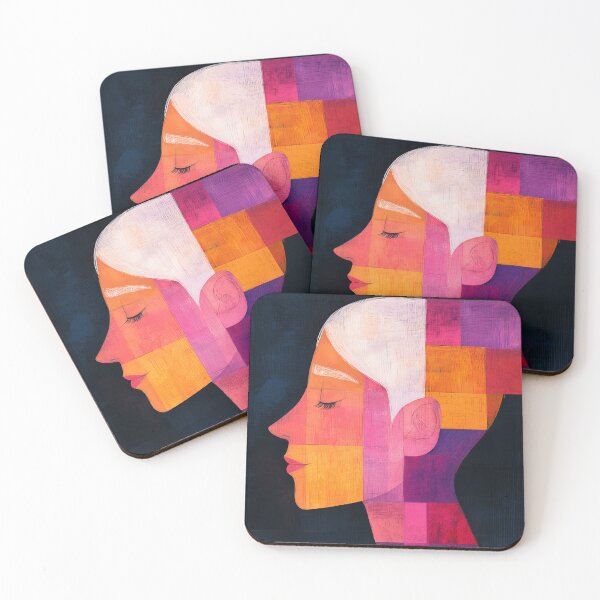 Item preview, Prism of Her Profile — Abstract Realism designed and sold by CuongArtLab.