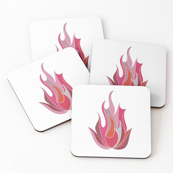 Item preview, Flame Sticker — Abstract Art designed and sold by iampaulmorris.