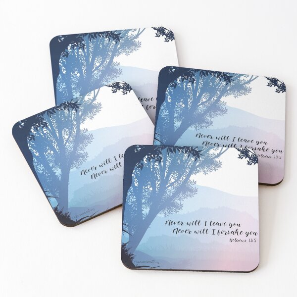 Item preview, Never will I leave you - Never will I forsake you - Hebrews 13:5 designed and sold by FTLOG.