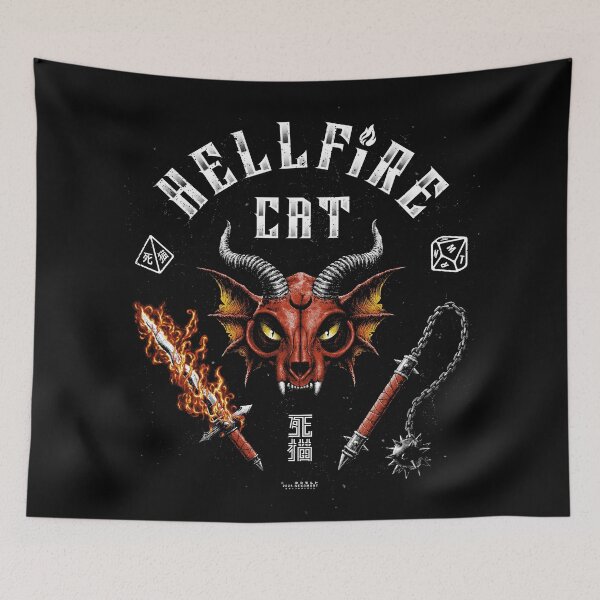 Item preview, Hellfire Cat designed and sold by Neko Mort.