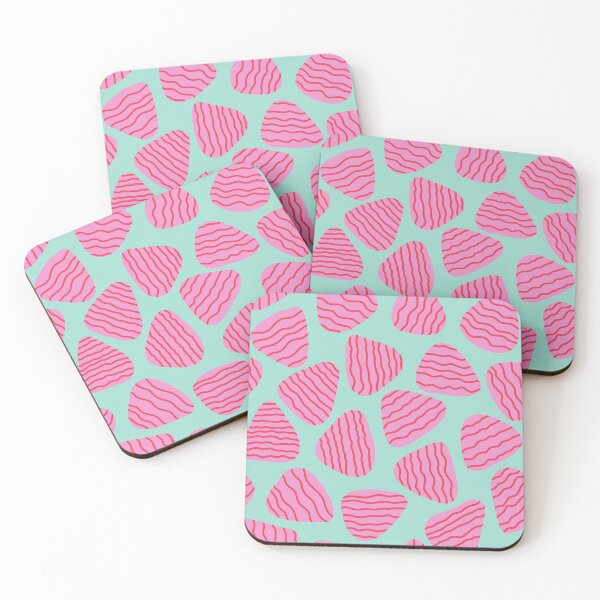 Item preview, Preppy Coquette Abstract Pink Mint Swirl designed and sold by Little by Little - Everything is Possible.