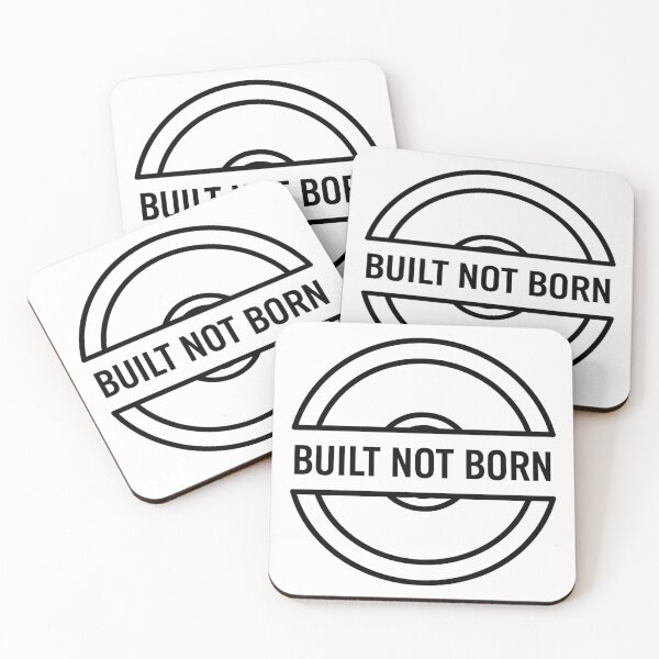 Item preview, Built Not Born Fitness Design designed and sold by Fuechse.