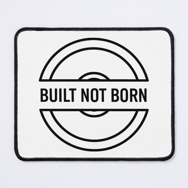 Item preview, Built Not Born Fitness Design designed and sold by Fuechse.