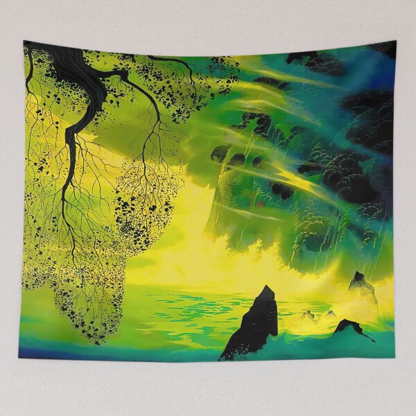 Item preview, Eyvind Earle - A Swirl of Fog designed and sold by meldefiart.