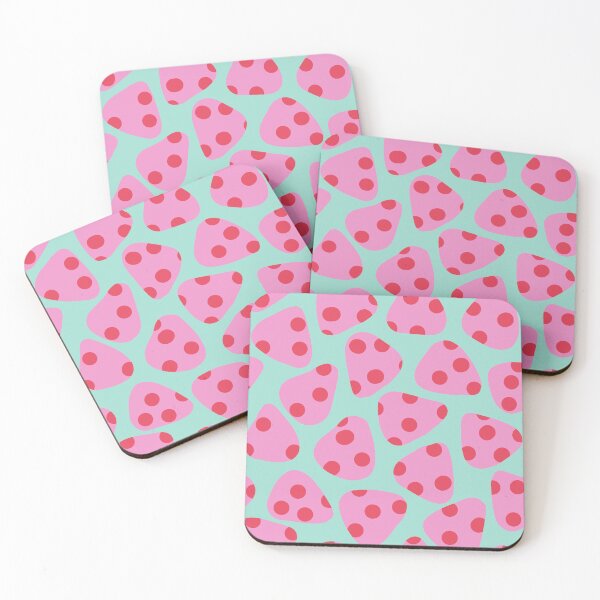Item preview, Coquette Preppy Pink Polka Dot Abstract designed and sold by Little by Little - Everything is Possible.