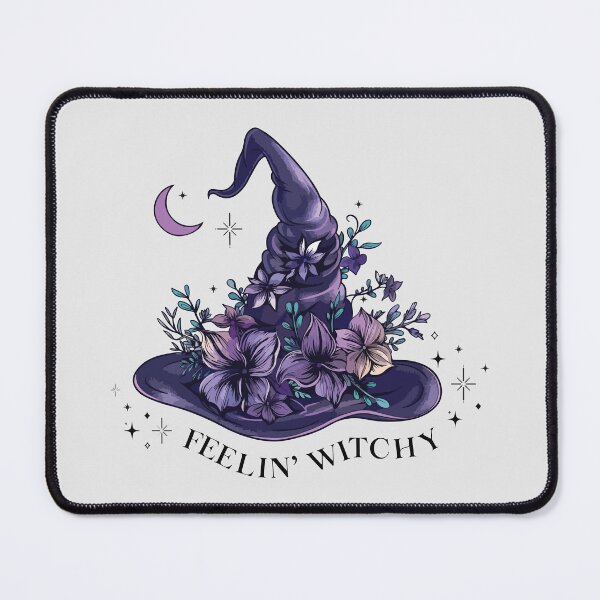 Item preview, Floral witch hat feeling witchy designed and sold by BrownHorse90s.