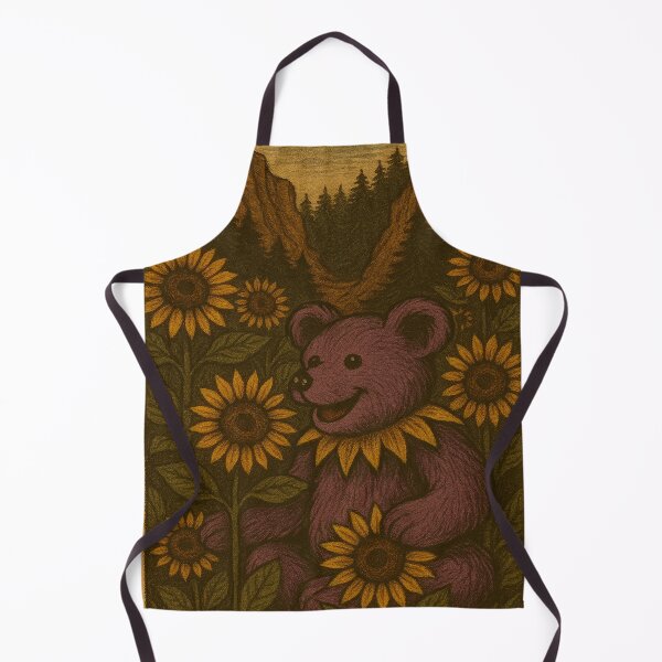 Item preview, Dancing Bear Sunflower Valley designed and sold by AlBinda.