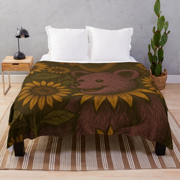 Item preview, Dancing Bear Sunflower Valley designed and sold by AlBinda.