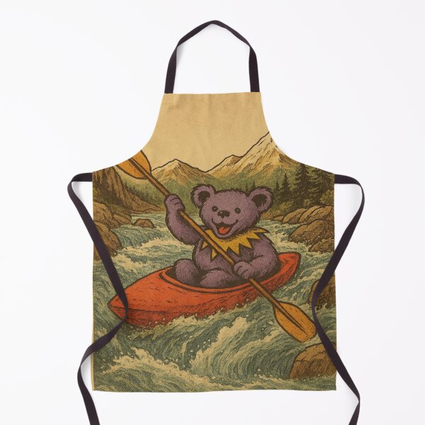 Item preview, Kayaking Bear Print designed and sold by AlBinda.
