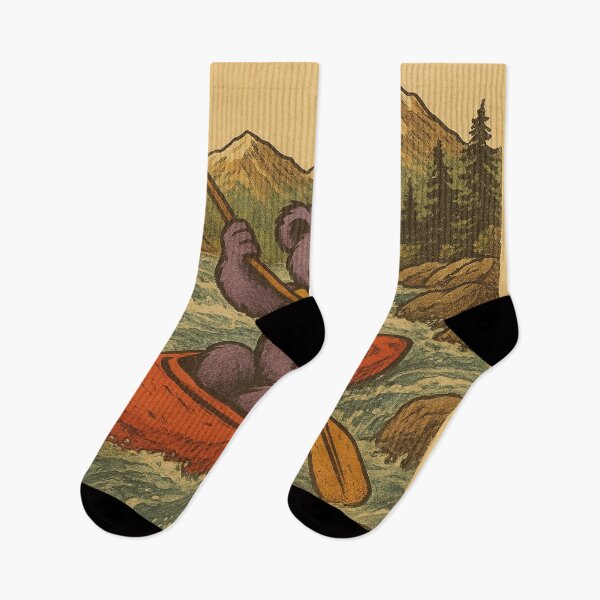 Item preview, Kayaking Bear Print designed and sold by AlBinda.