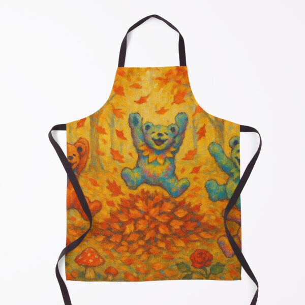 Item preview, Dancing Bears Fall Leaf Pile designed and sold by AlBinda.