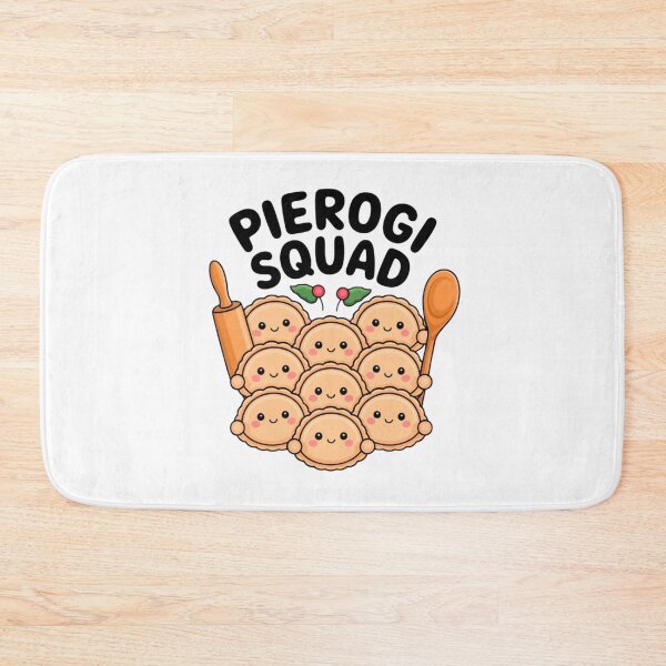 Item preview, Pierogi Squad Cozy Cooking Art for Holiday Kitchen Lovers designed and sold by BunBuntheDog-.