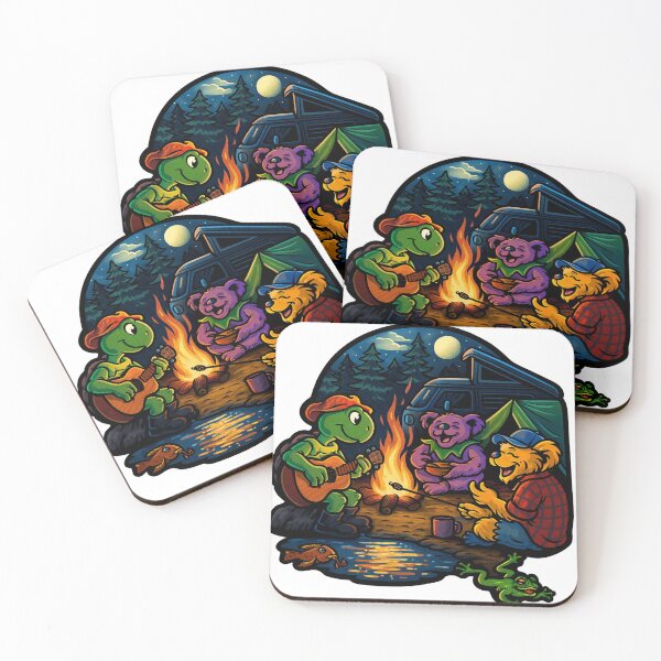 Item preview, Camping Bears and Terrapin designed and sold by AlBinda.