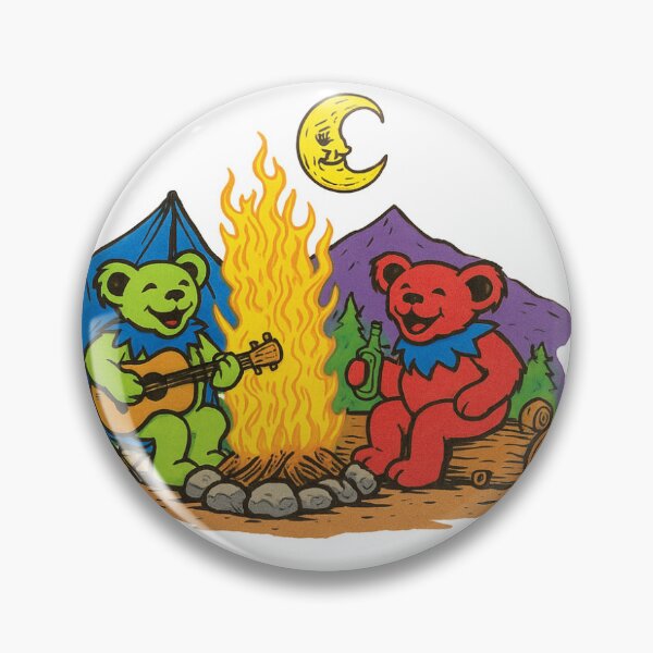 Item preview, Fire on the Mountain Bears Camping designed and sold by AlBinda.