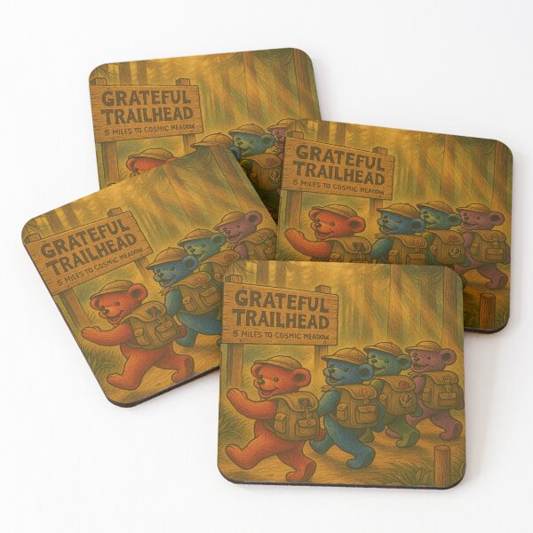 Item preview, Grateful Trailhead Bears Hiking designed and sold by AlBinda.