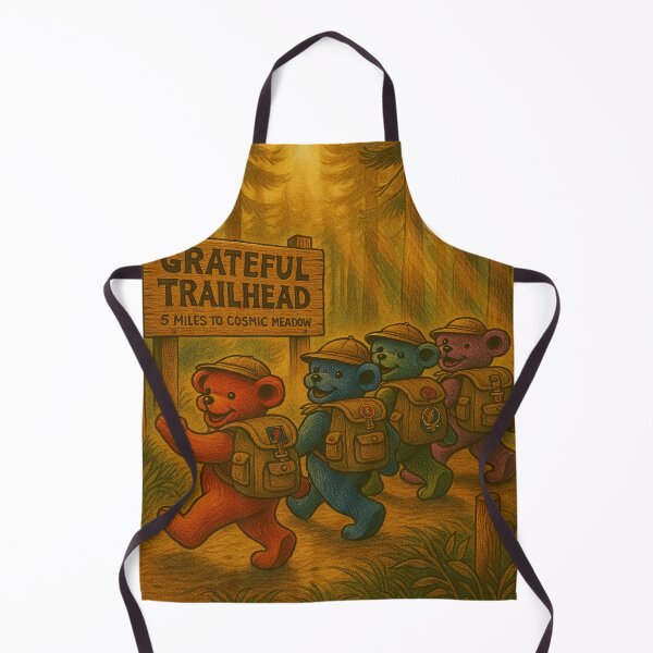 Item preview, Grateful Trailhead Bears Hiking designed and sold by AlBinda.