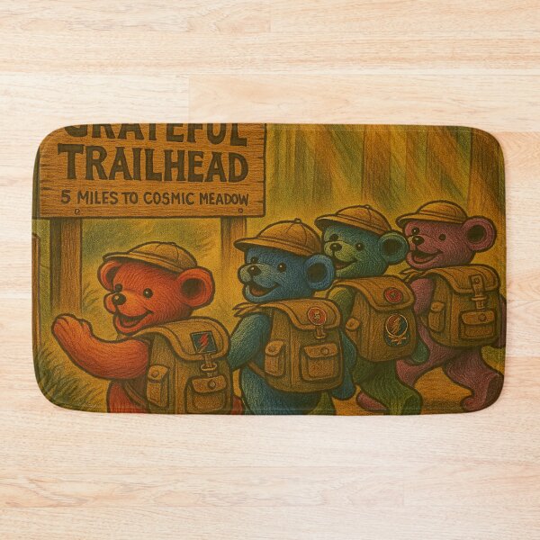 Item preview, Grateful Trailhead Bears Hiking designed and sold by AlBinda.