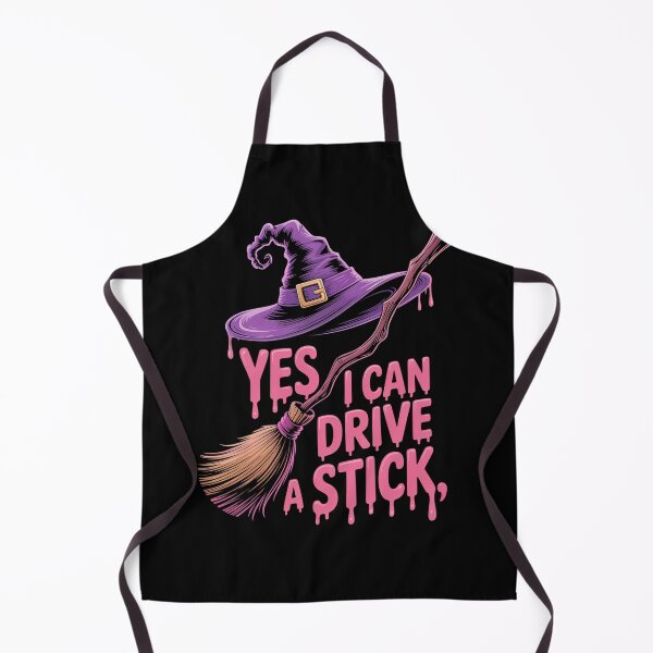 Item preview, Yes I Can Drive A Stick Witch Hat Halloween designed and sold by Kcgarciaso.