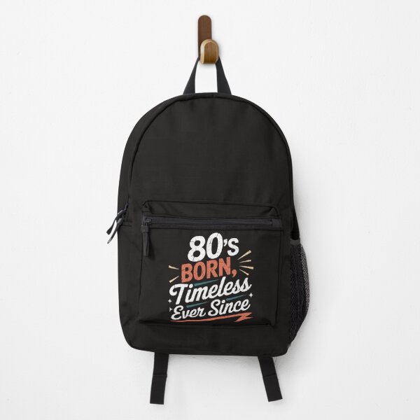 Item preview, 80s Born Timeless Ever Since – Retro Quote Design designed and sold by TextMood.