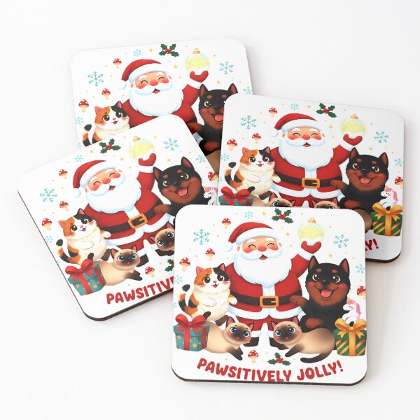Item preview, Pawsitively Jolly: Santa’s Merry Menagerie designed and sold by meesub.