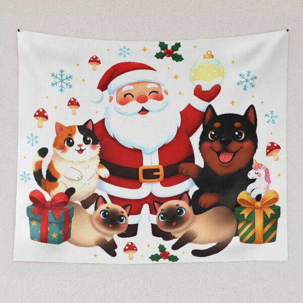 Item preview, Pawsitively Jolly: Santa’s Merry Menagerie designed and sold by meesub.
