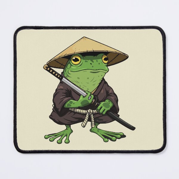 Item preview, Japanese samurai frog designed and sold by BrownHorse90s.