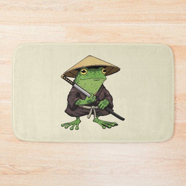 Item preview, Japanese samurai frog designed and sold by BrownHorse90s.