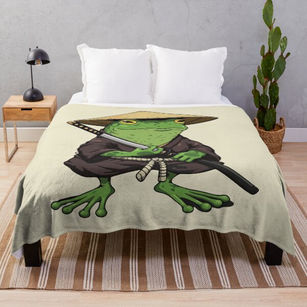 Item preview, Japanese samurai frog designed and sold by BrownHorse90s.