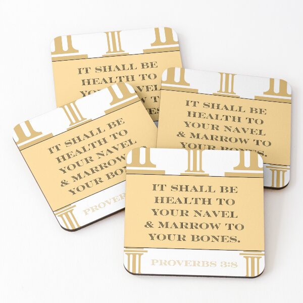 Item preview, Proverbs 3:8 designed and sold by Undonemadenew.