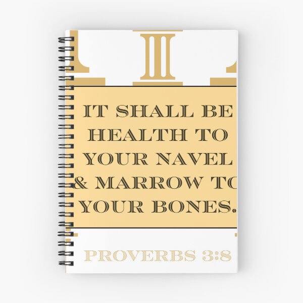 Item preview, Proverbs 3:8 designed and sold by Undonemadenew.