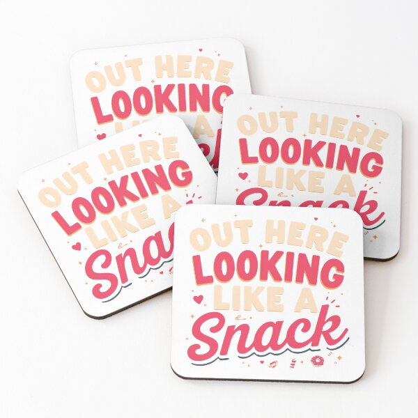 Item preview, Out Here Looking Like A Snack Funny T-Shirt | Cute Flirty Meme Tee | Holiday Cookie Vibes designed and sold by GAIDREDA.
