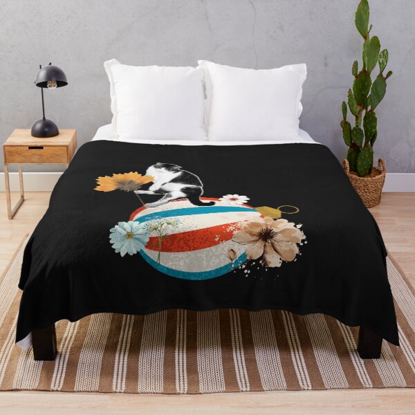 Item preview, Retro Kitten Vintage Botanical Vintage Outdoor designed and sold by MarcelooArt.