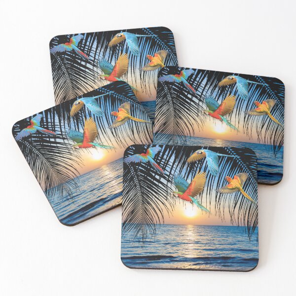 Item preview, Flying Macaws designed and sold by DigitalShoppeIL.
