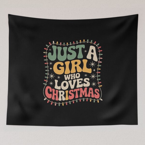 Item preview, Just a Girl who Loves Christmas Xmas Pajama Women Girl  designed and sold by MathisBellanger.