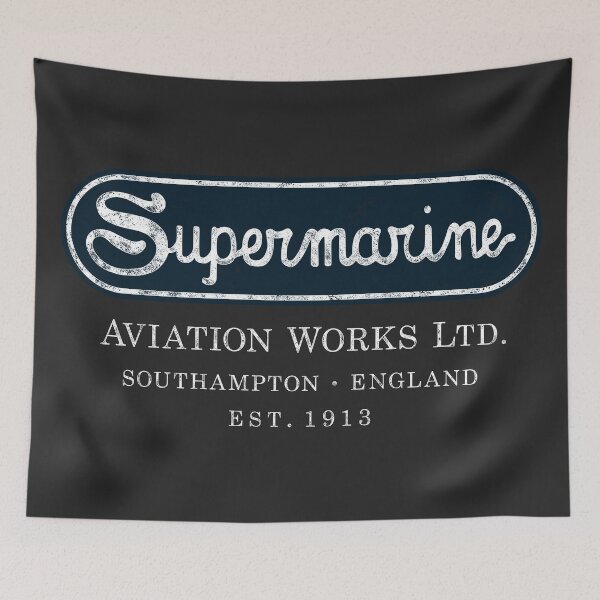 Item preview, Supermarine Logo designed and sold by 909 Apparel®.