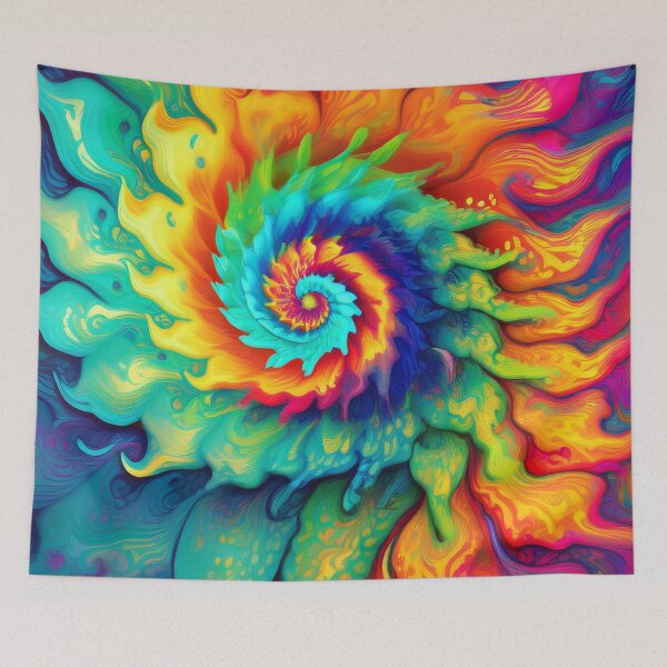 Item preview, Neon Bloom - Tie Dye designed and sold by RockitBaby.