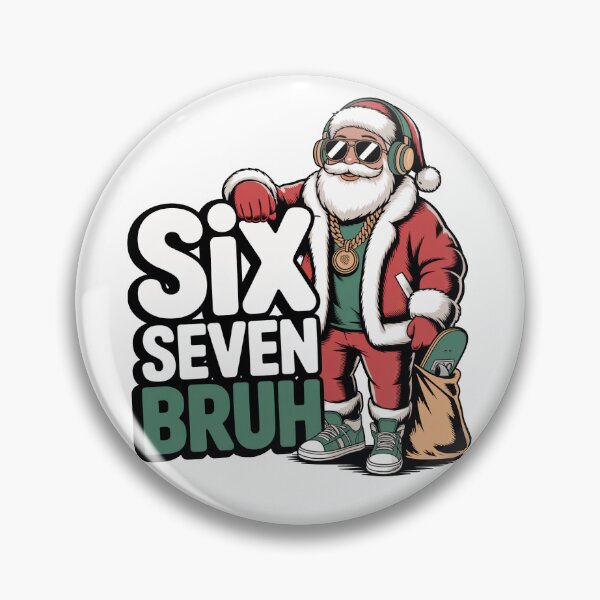 Item preview, Six Seven Bruh Santa 6 7 Christmas designed and sold by J-Style-Design.
