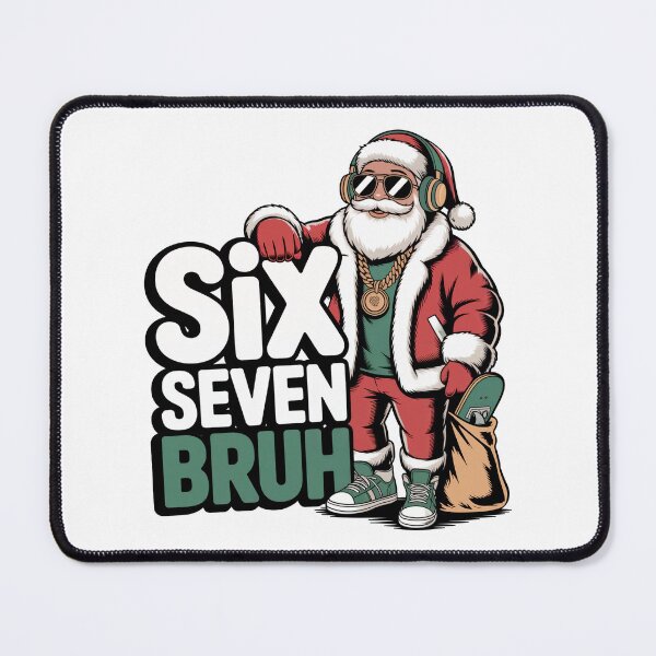 Item preview, Six Seven Bruh Santa 6 7 Christmas designed and sold by J-Style-Design.