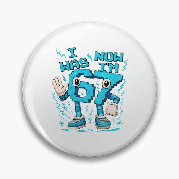Item preview, I was 6 Now I'm 7 Six Seven 7 Years Old Birthday Brainrot designed and sold by BaidenNeta.