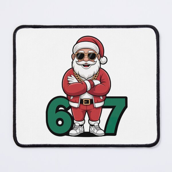 Item preview, Six Seven Bruh Santa 6 7 Christmas designed and sold by J-Style-Design.