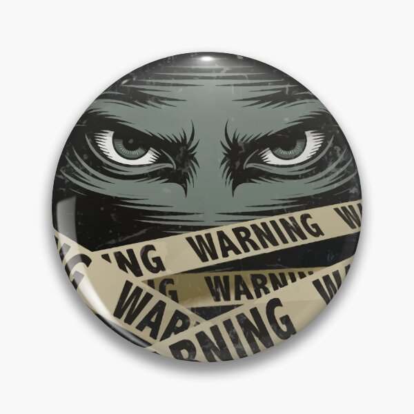 Item preview, Warning designed and sold by RetroTjoshak.
