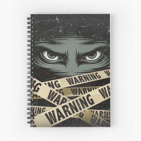 Item preview, Warning designed and sold by RetroTjoshak.