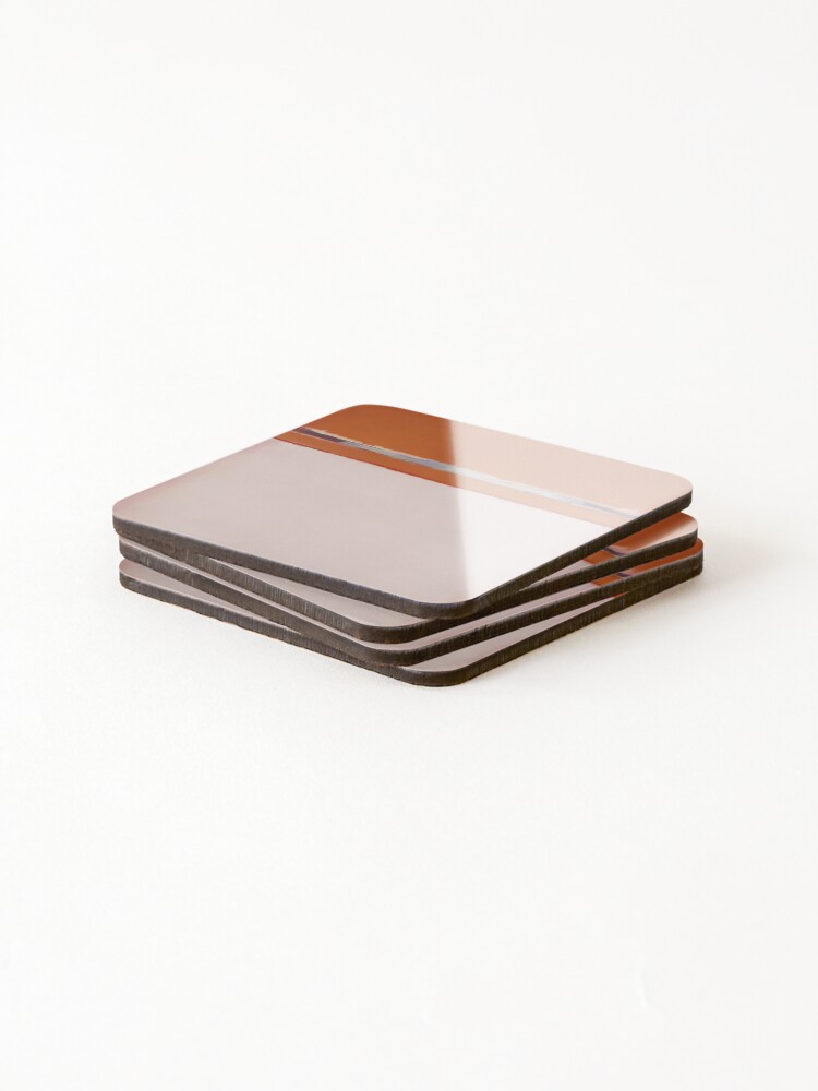 Thumbnail 4 of 5, Coasters (Set of 4), Mark Rothko Masterpiece - High-Quality Mark Rothko Artwork designed and sold by Dahmadlo.