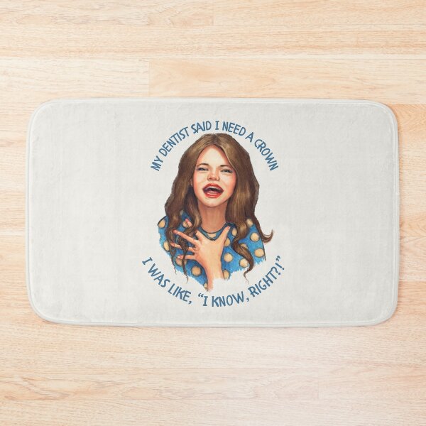 Item preview, Dentist Said I Need A Crown, with Laughing Woman Illustration designed and sold by JoyfulWhimsy.